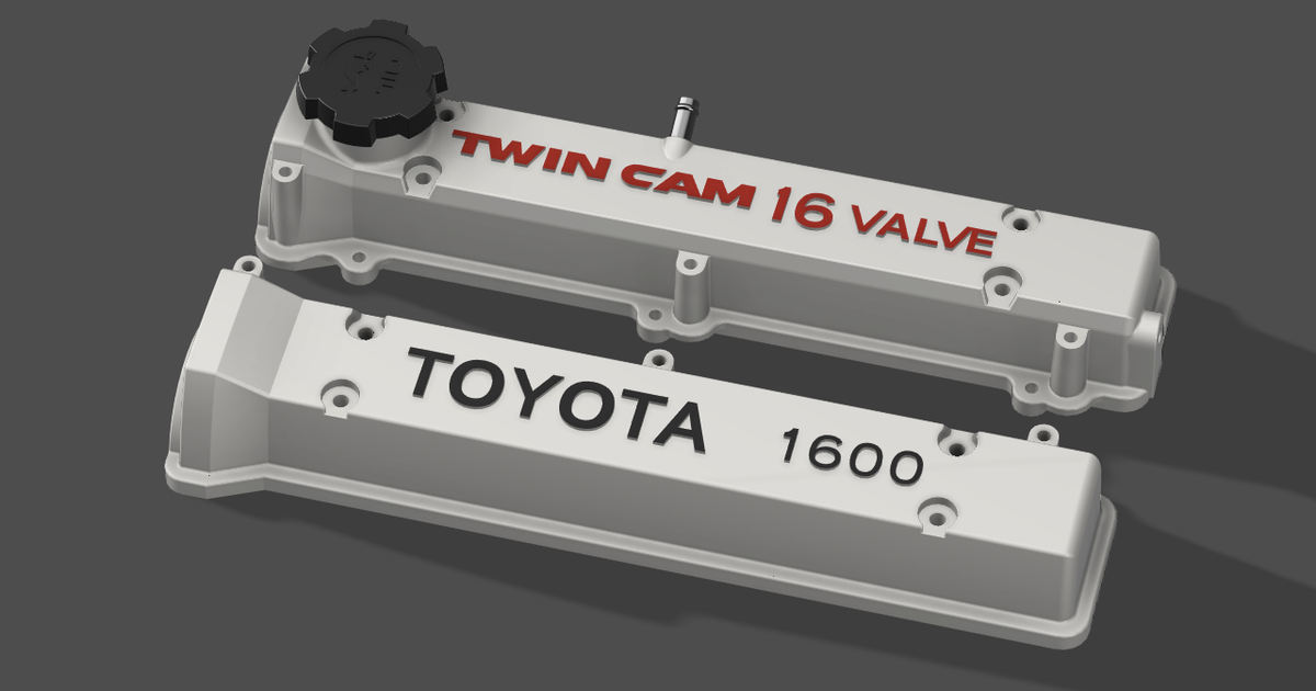 Toyota 4AGE 16V cam covers by CatchMyDrift? | Download free