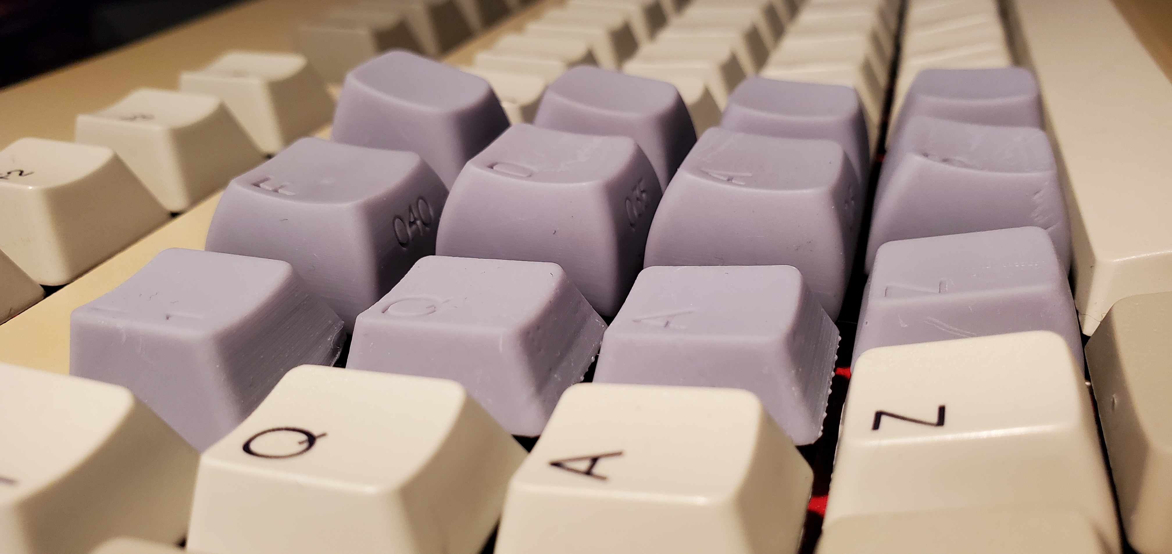 The Space Invader Keycap collection
