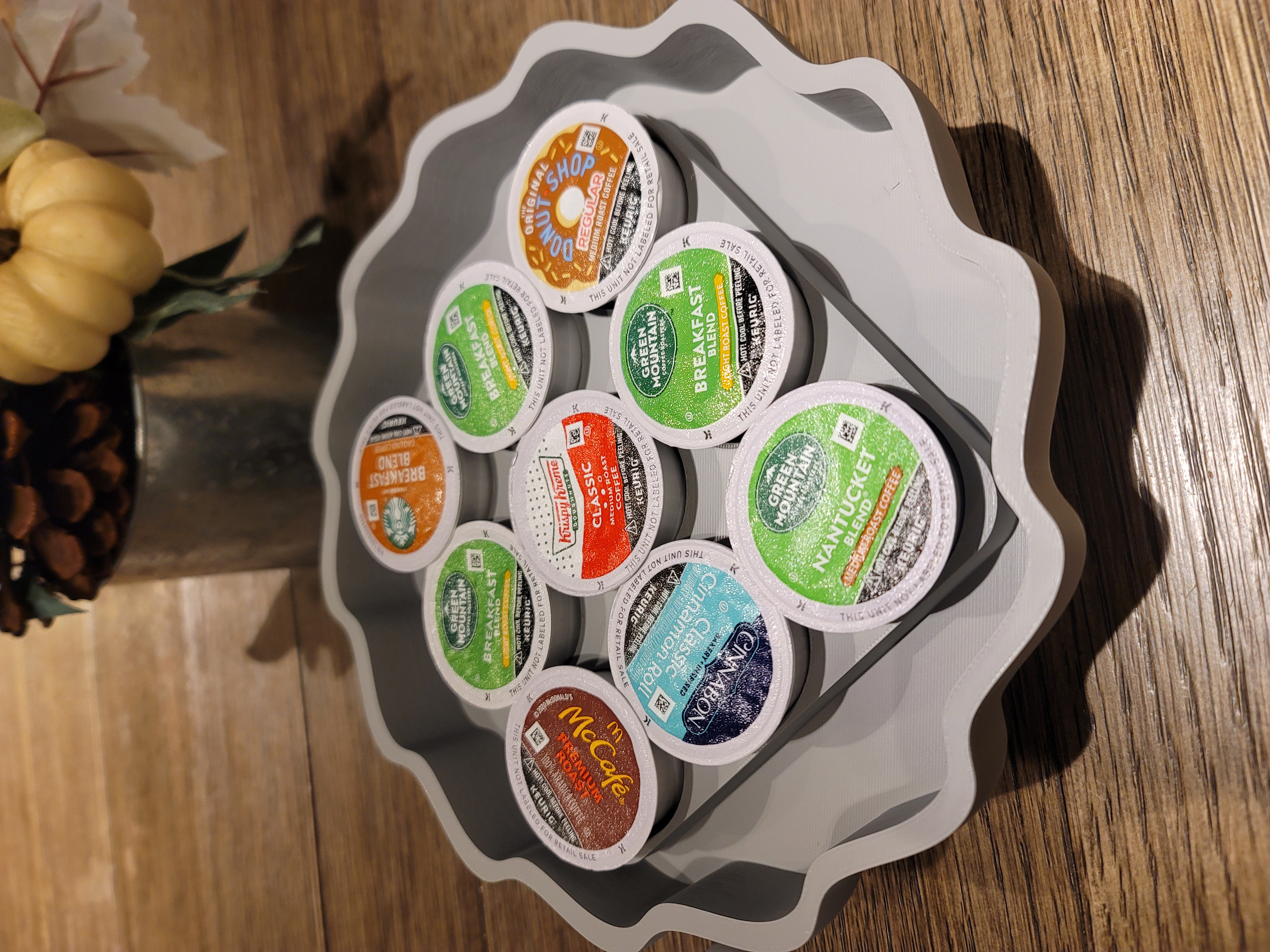 Pumpkin Kcup Holder by BigTatePrinting Download free STL model