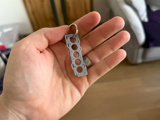 Volvo D5 D5244T Head gasket keychain