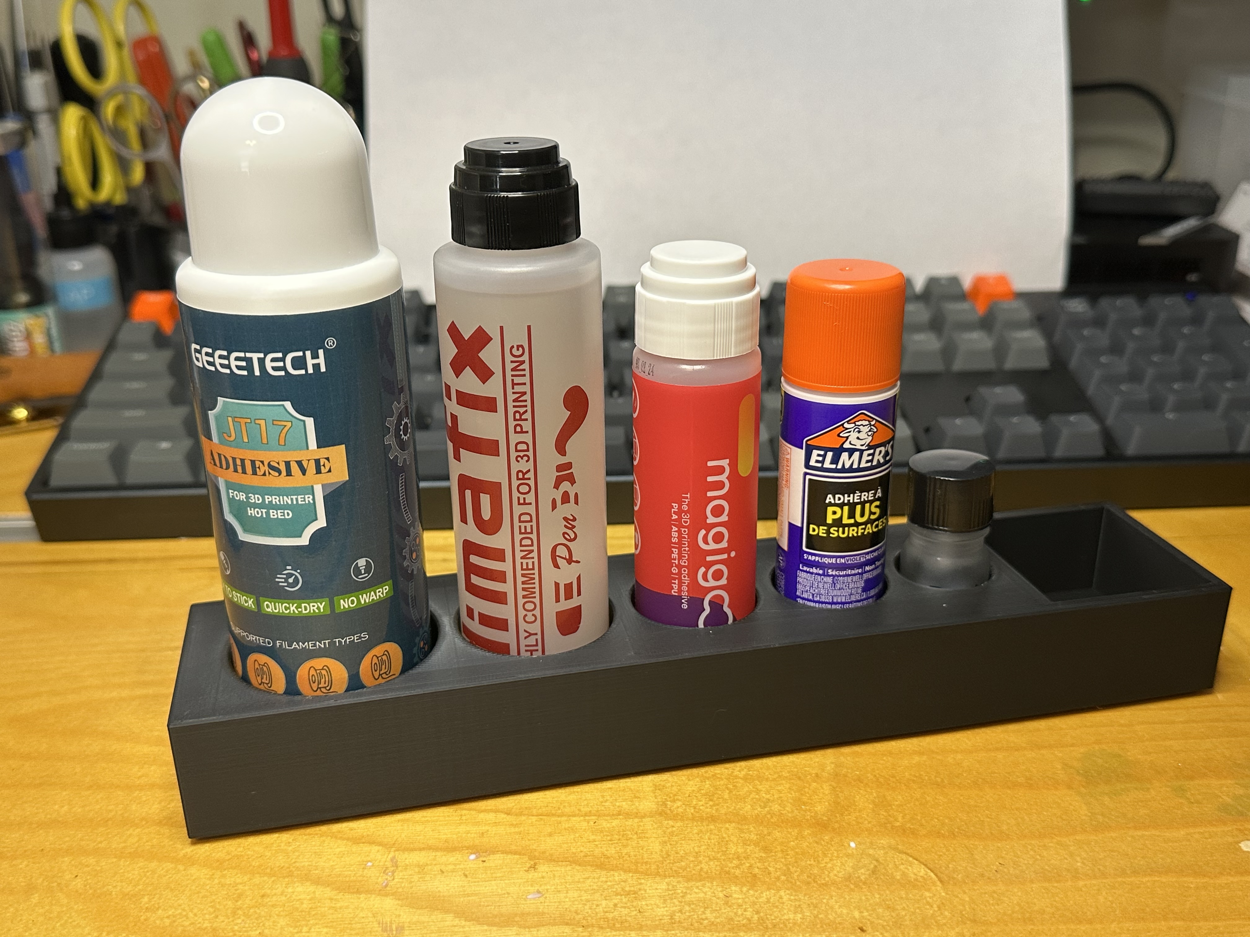 3D Printing Adhesives etc Tray