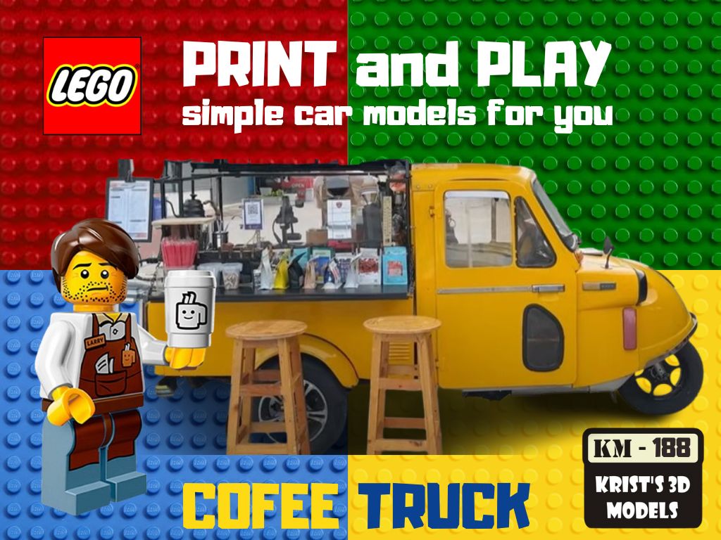 LEGO Cofee Truck Mobile Bar