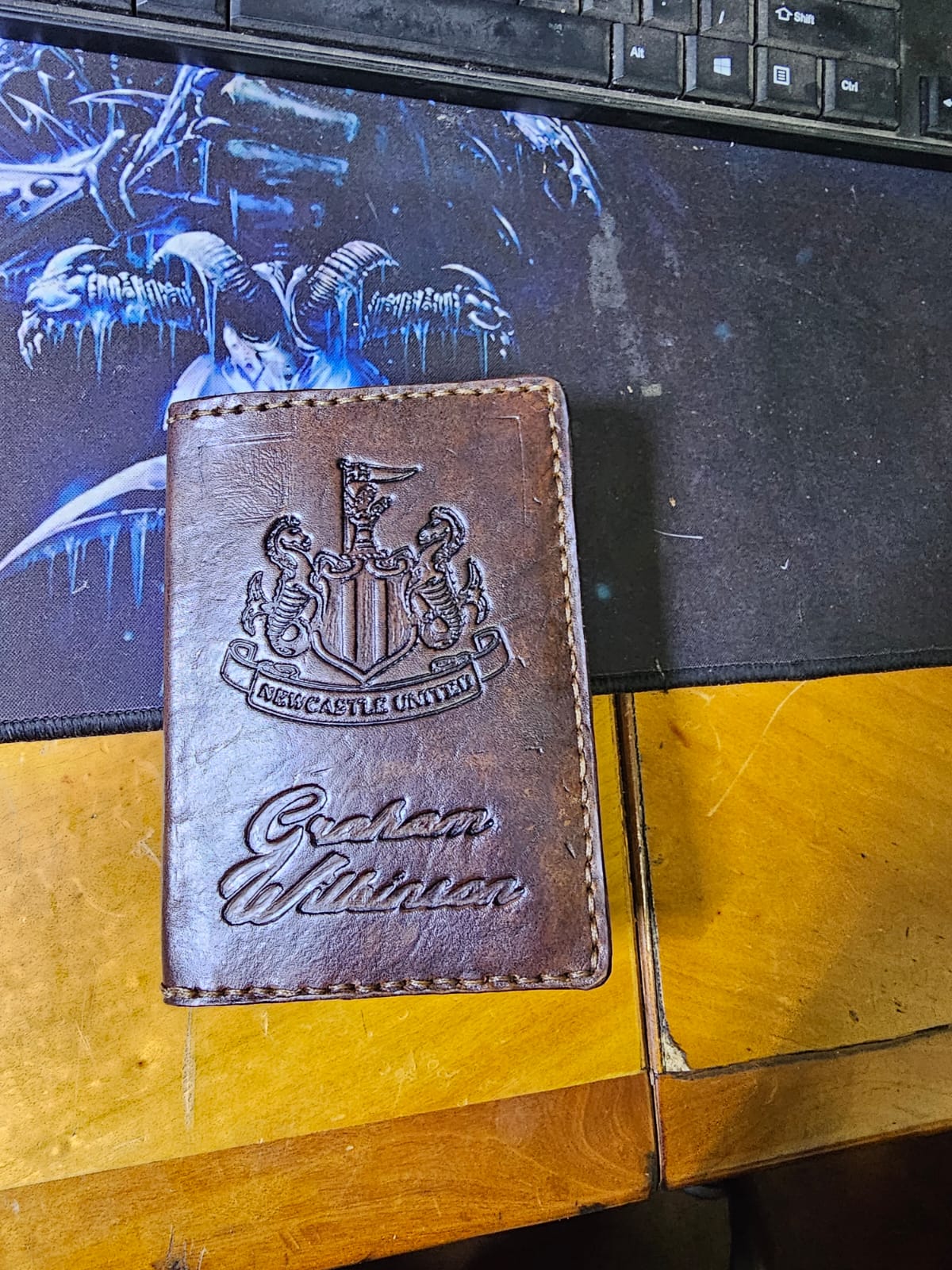 Newcastle United Logo leather Stamp by Daniel Download free STL model