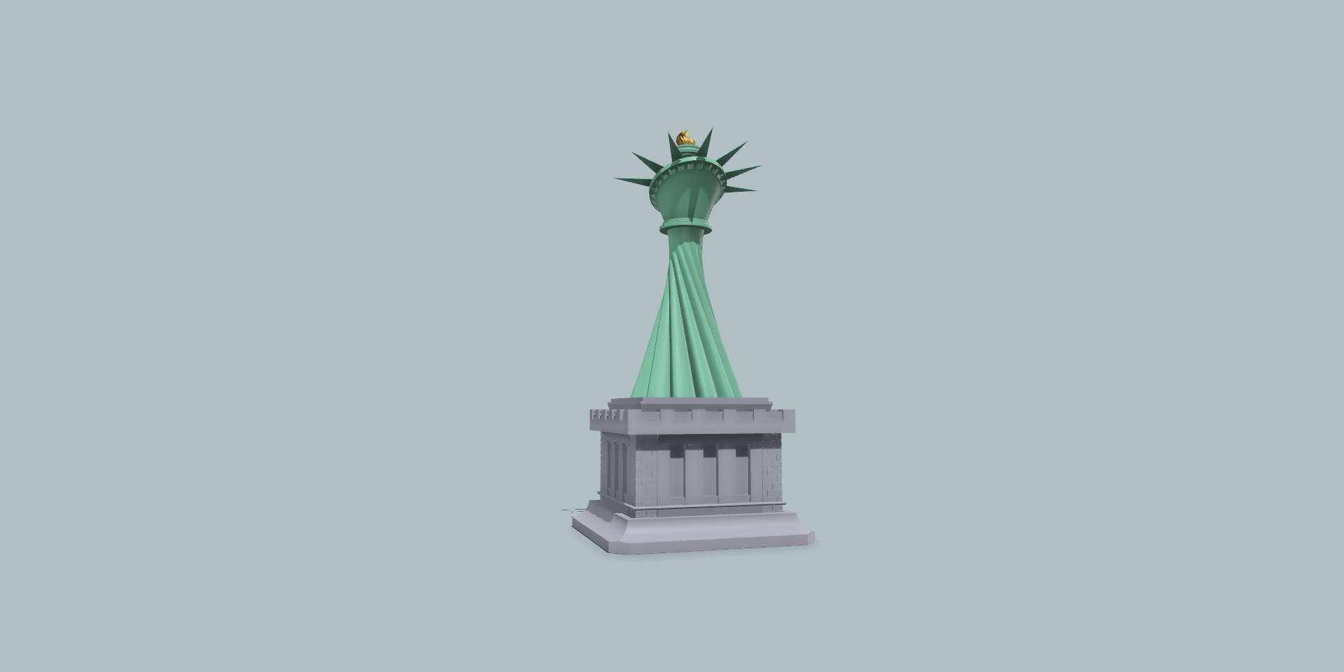 Statue of Liberty Chess Queen by YassB Download free STL model
