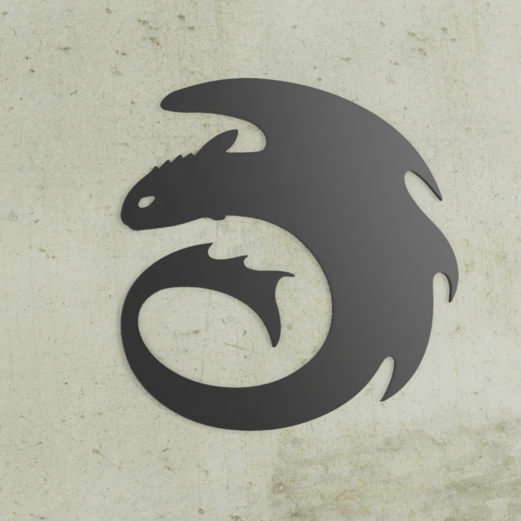 Toothless Dragon Home Decor