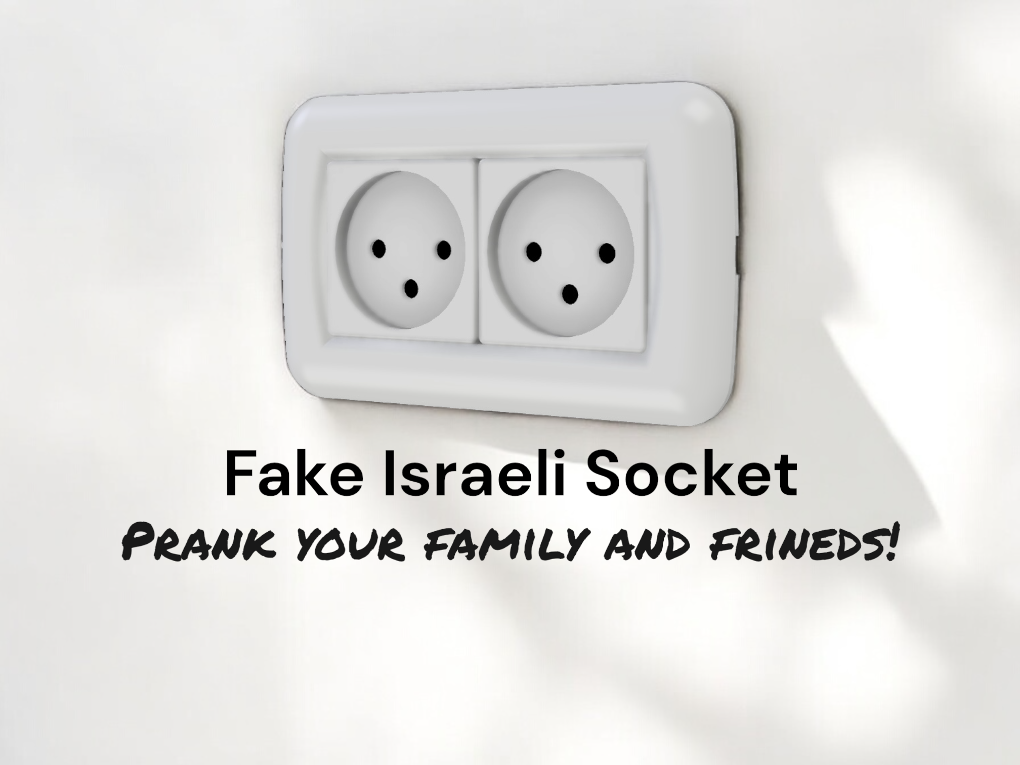Fake Israeli Socket