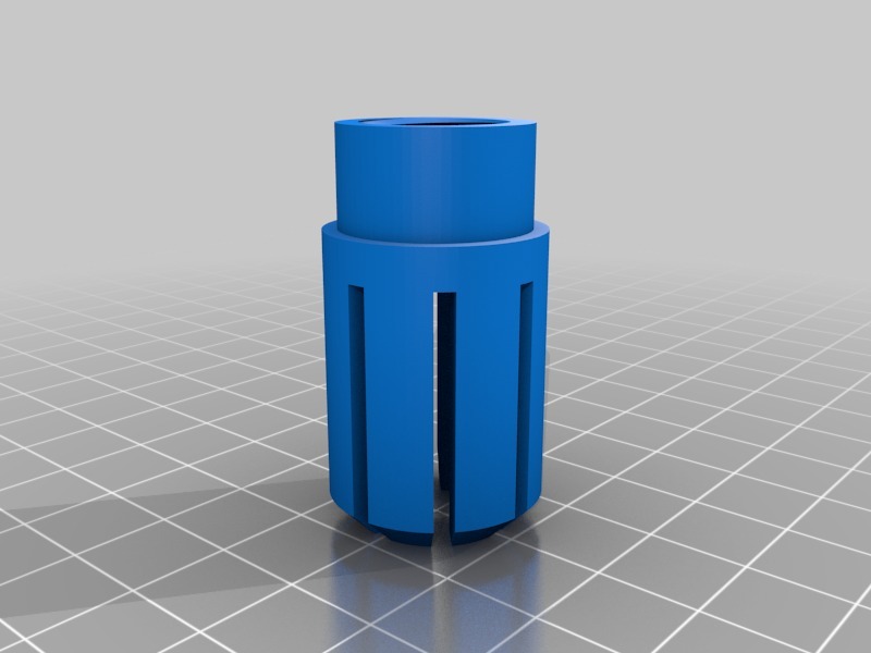 Miniatura 4 do modelo 3D threaded airsoft muzzle brake/flash hider