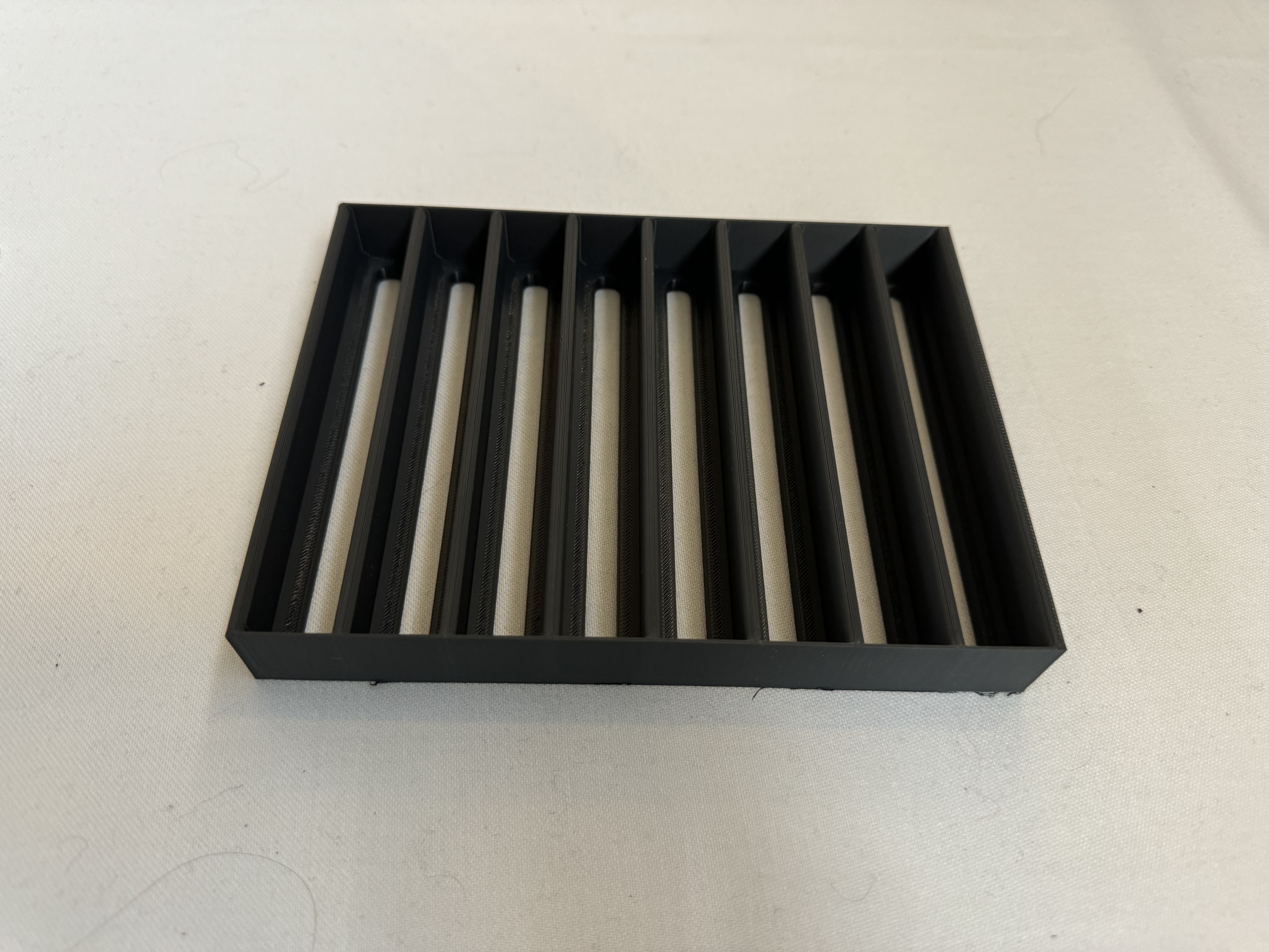 Flip stand for 8 game cases-dvd