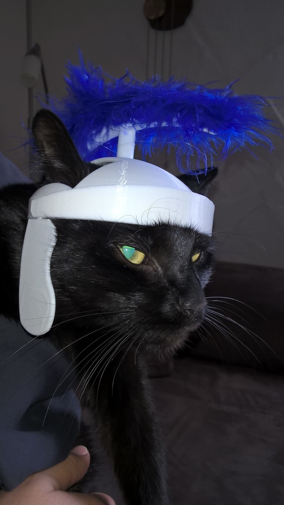 roman cat helmet — miniatura 6