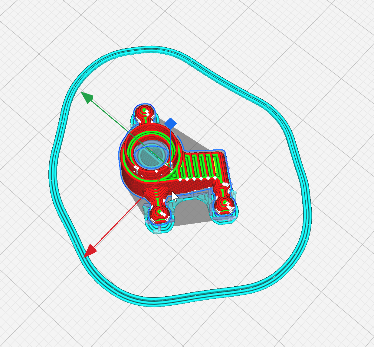 Rear Knukle ENFORCED WLTOYS 284161 k969 and k989 (all 124 wltoys