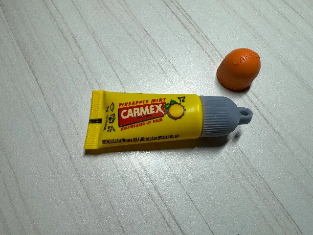Carmex-compatible keychain cap