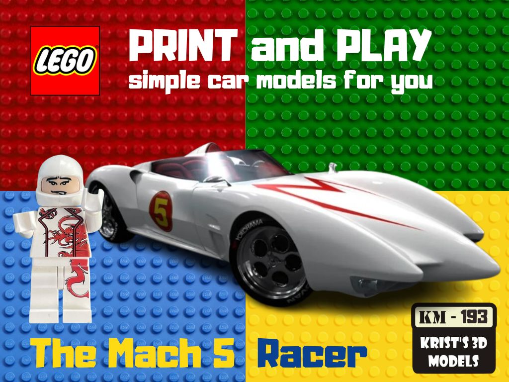 LEGO The Mach 5  Speed Racer