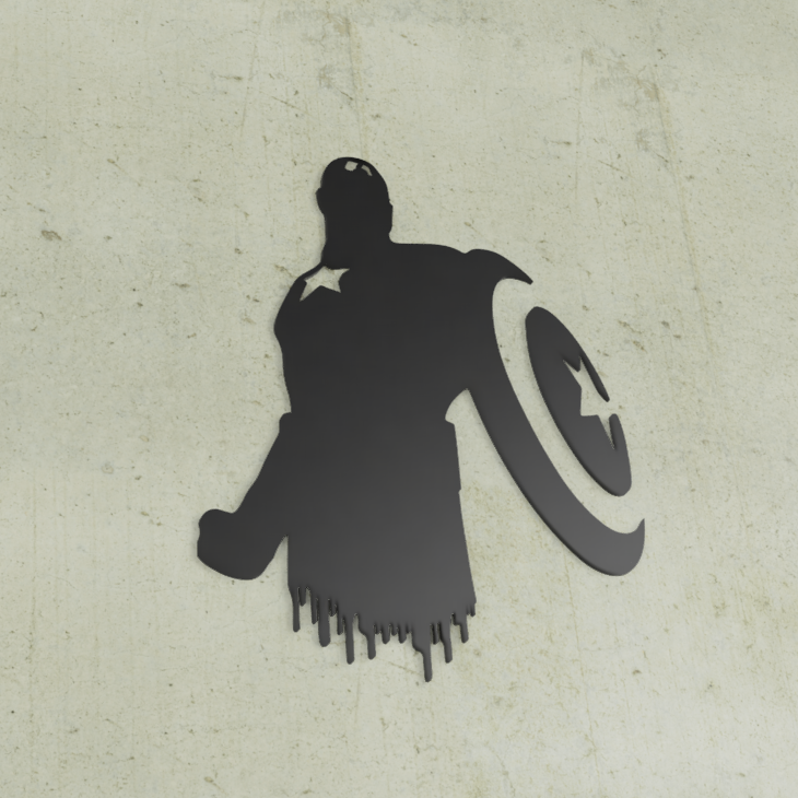 Captain America Home Decor