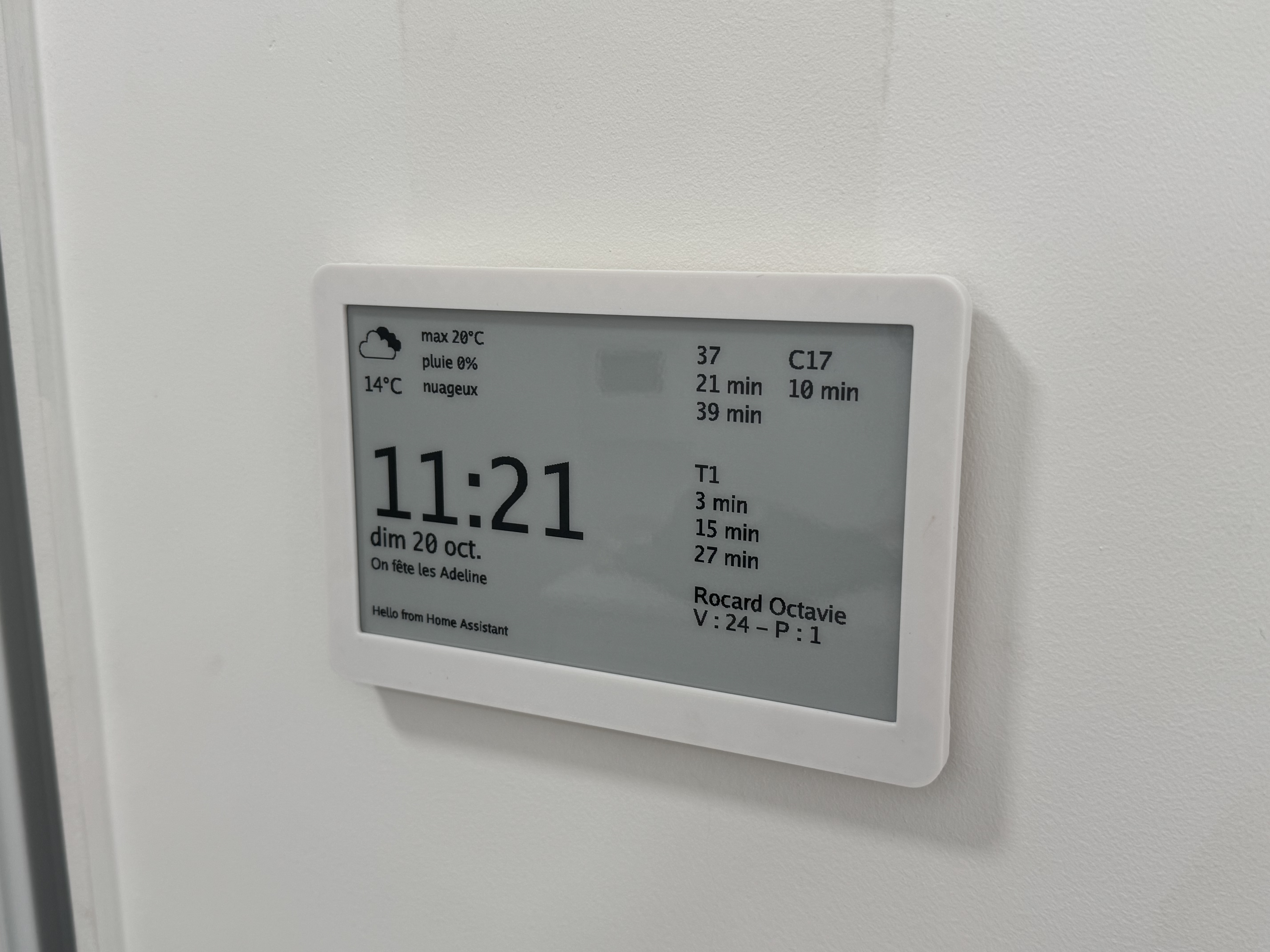 Waveshare 7.5inch wall mount