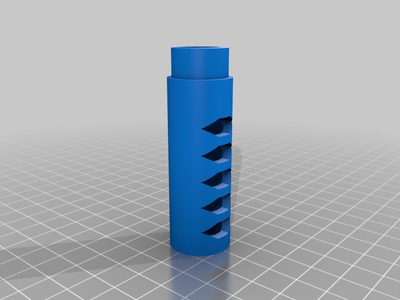airsoft muzzle brake/flash hider — thumbnail 2