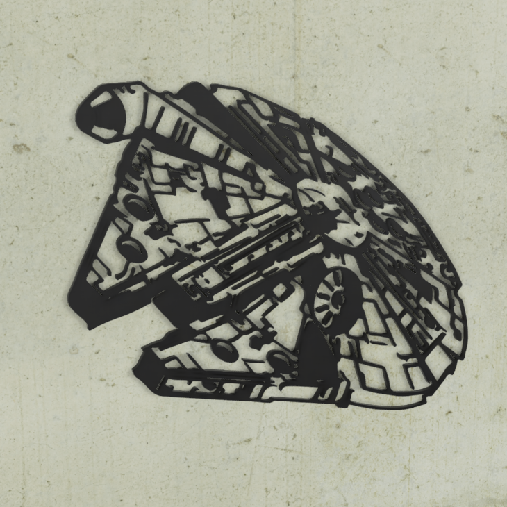 Milennium Falcon Home Decor