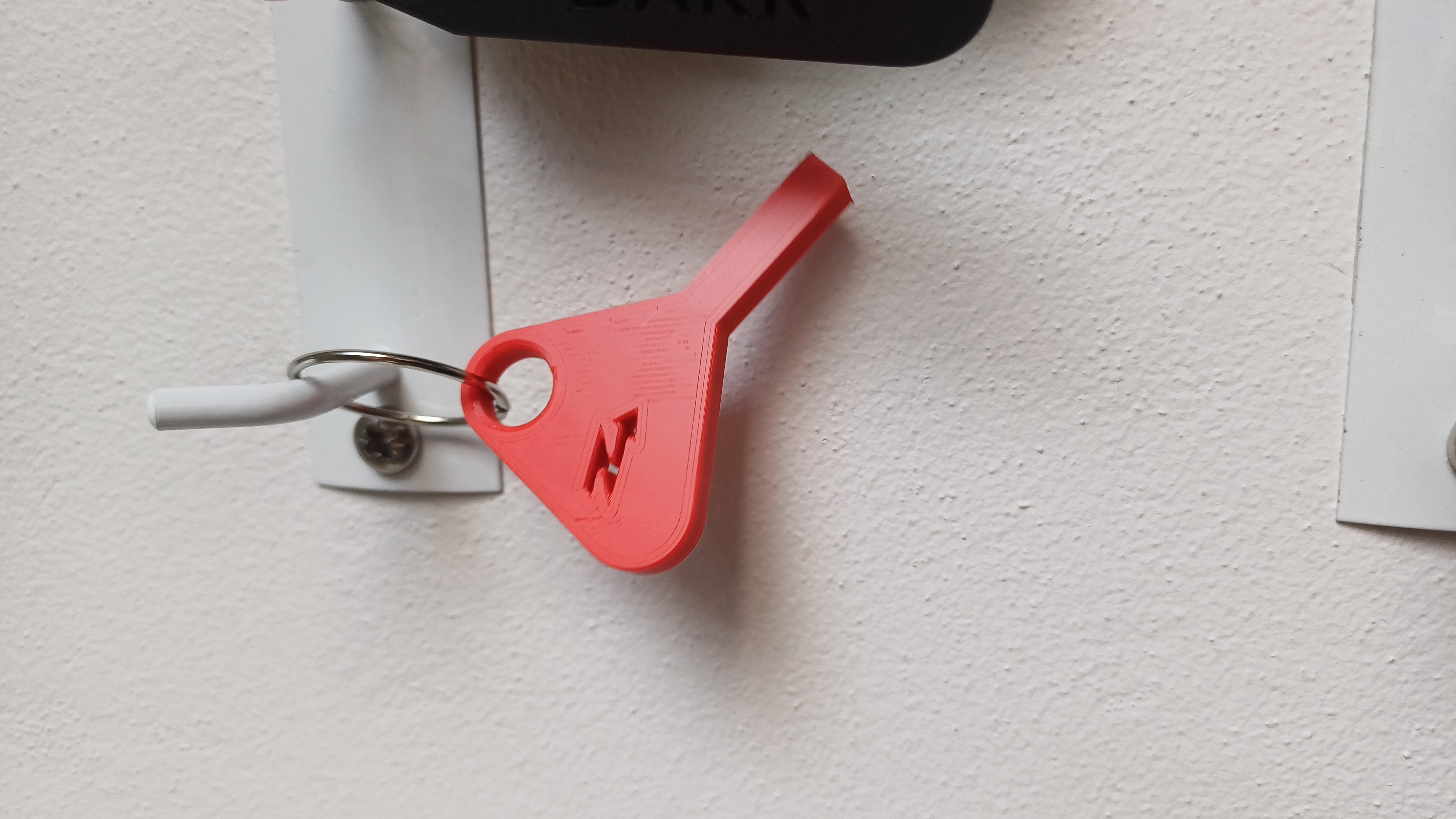 Klíč k elektrickému rozvaděči - čtyřhranný