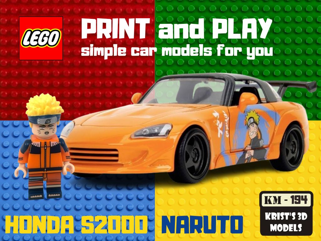 LEGO Honda S2000 Naruto