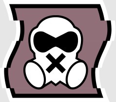 mute talisman/charm/mascot/keychain (Rainbow Six: Siege)
