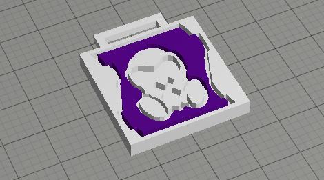 mute talisman/charm/mascot/keychain (Rainbow Six: Siege) — miniatura 3