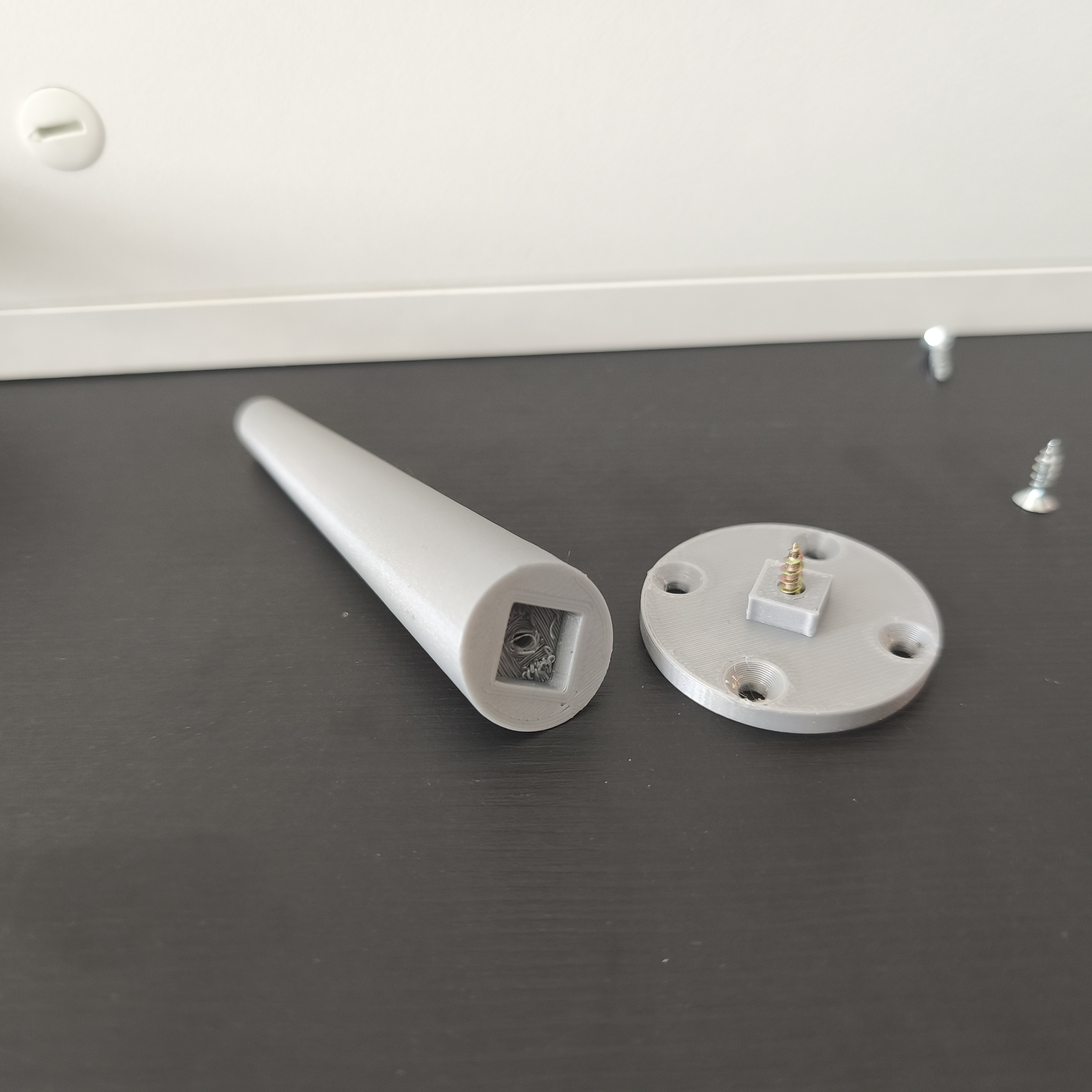 Stands / Legs for IKEA BRÄNNBOLL Display by StawiamKlocki.pl Download free STL model