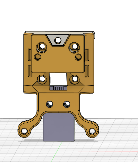 Dragonburner MGN12H Eddy mount by IzFunk3 Download free STL model