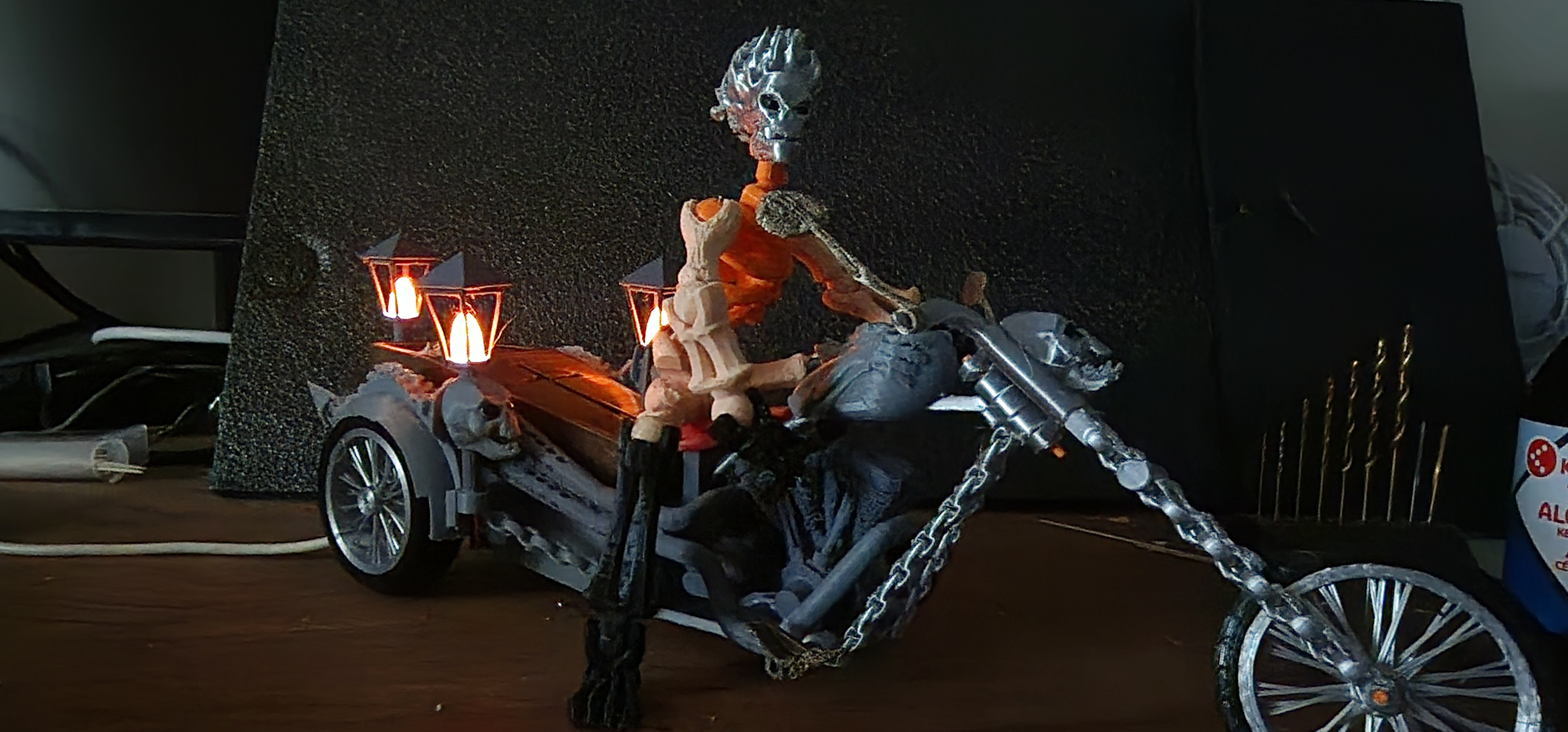 Ghost Rider Heloween Designer Ed van der Heijden.