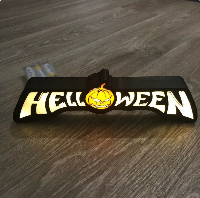 Helloween Bandlichtkastem