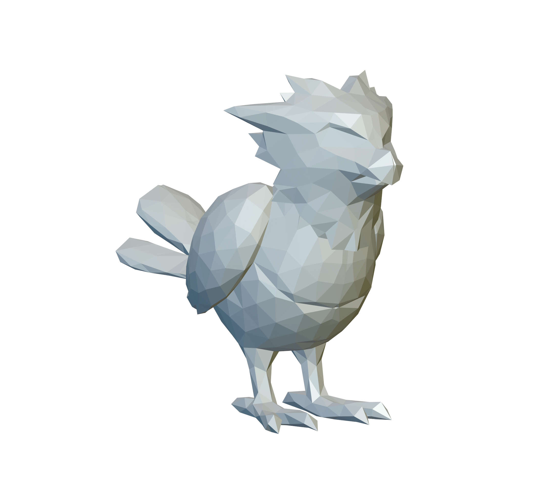 (Low Poly) Pokemon Spearow 21 3D Printing by 3Dprint1UP Download