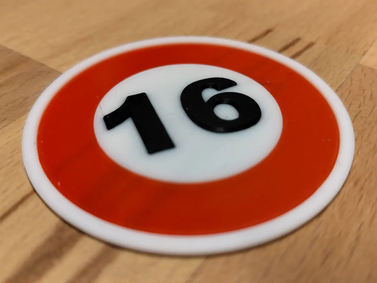 16 sign by sagatxxx Download free STL model