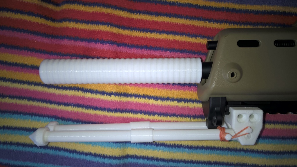 airsoft bipod (foldable) — miniatura 2