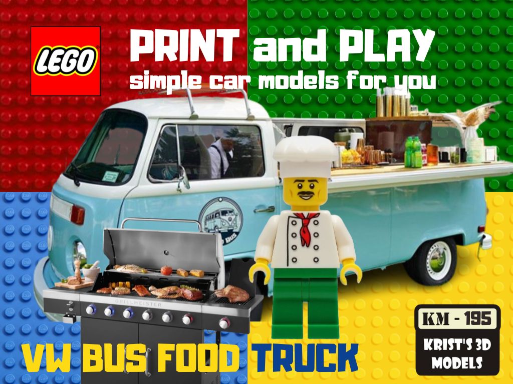 LEGO FOOD TRUCK VW BUS