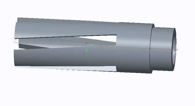 airsoft muzzle brake/flash hider — miniatura 2