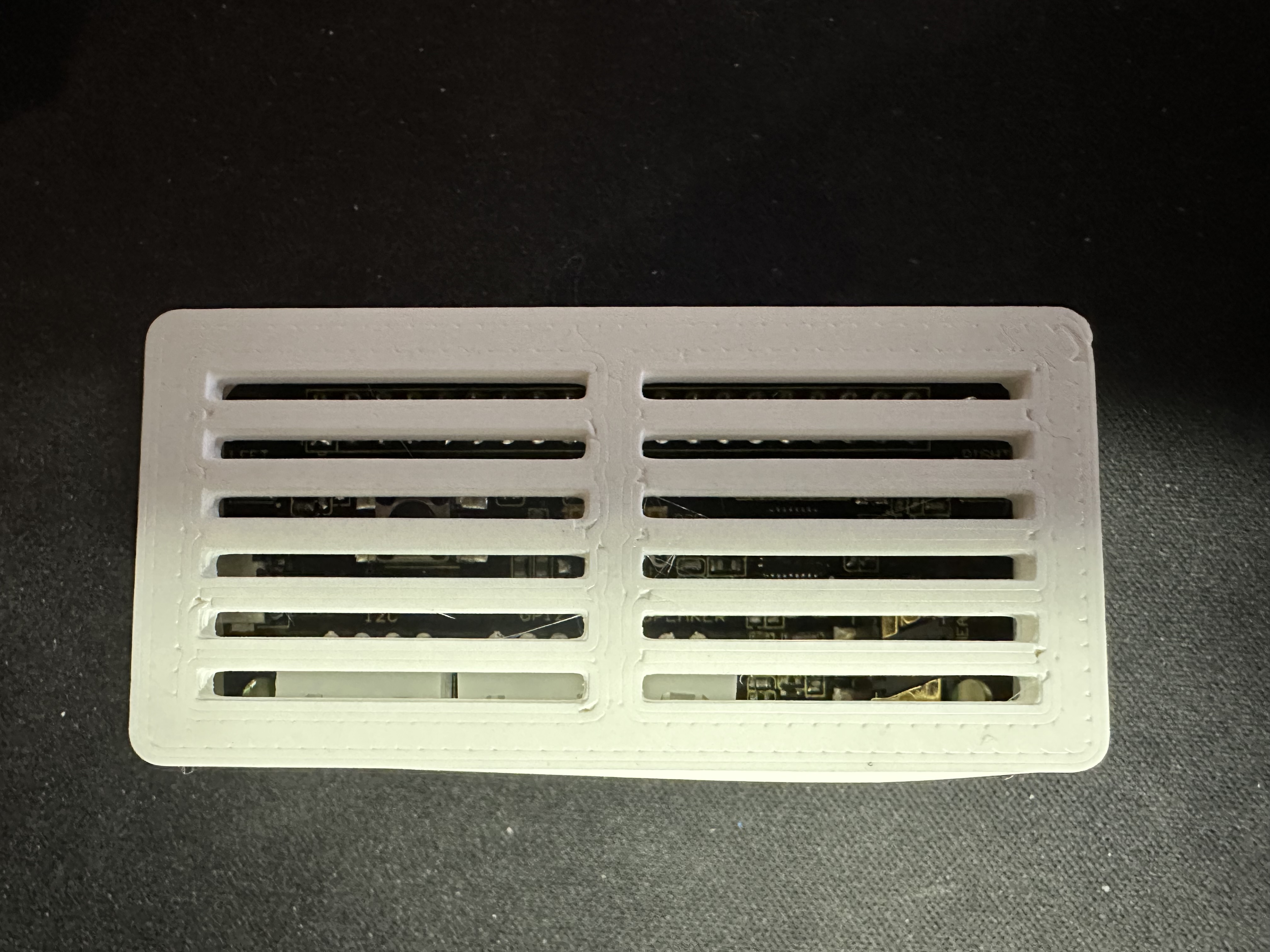 Raspberry Pi Zero + Respeaker 2 case lid (remix)