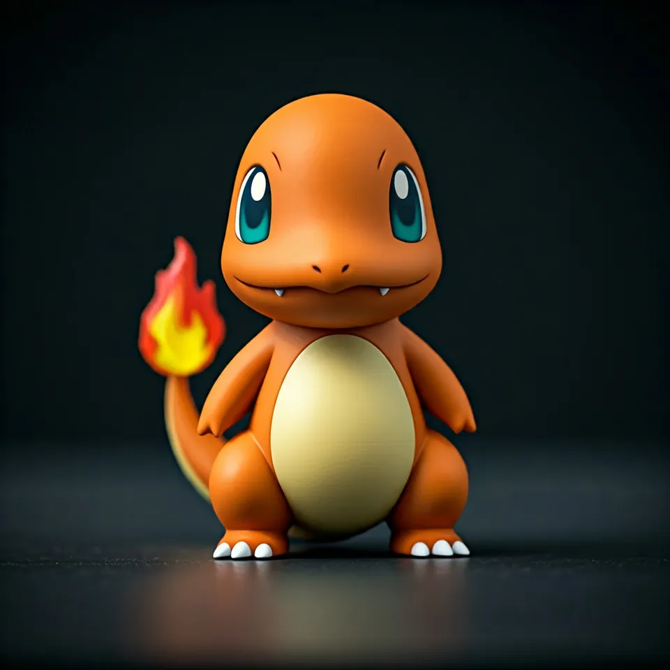 Charmander - Pokemon by HMT | Download free STL model | Printables.com, image size:960x960