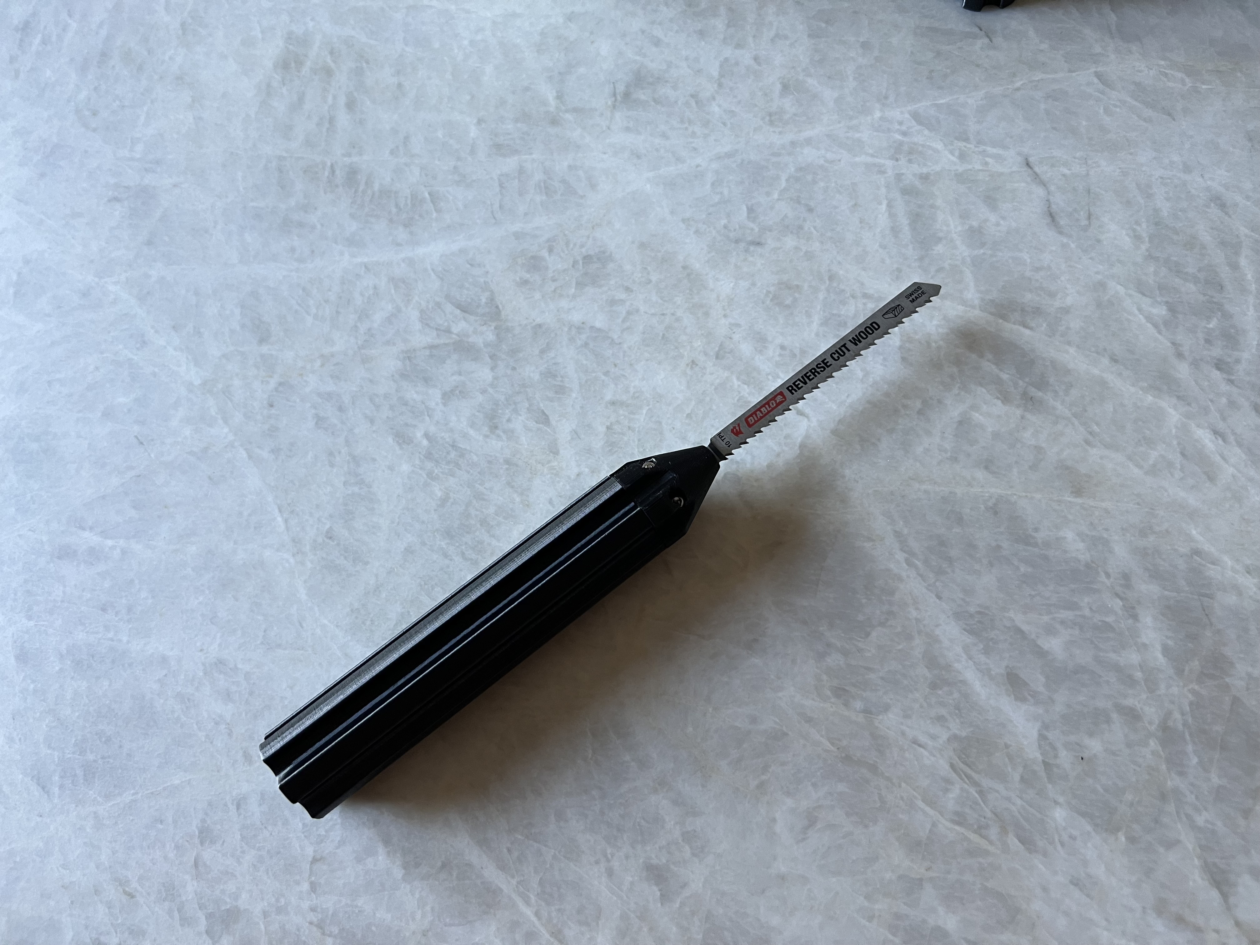 T Shank jig saw blade holder with blade storage Pumpkin Carving