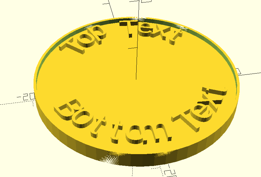 Customizable Coin (Chip)