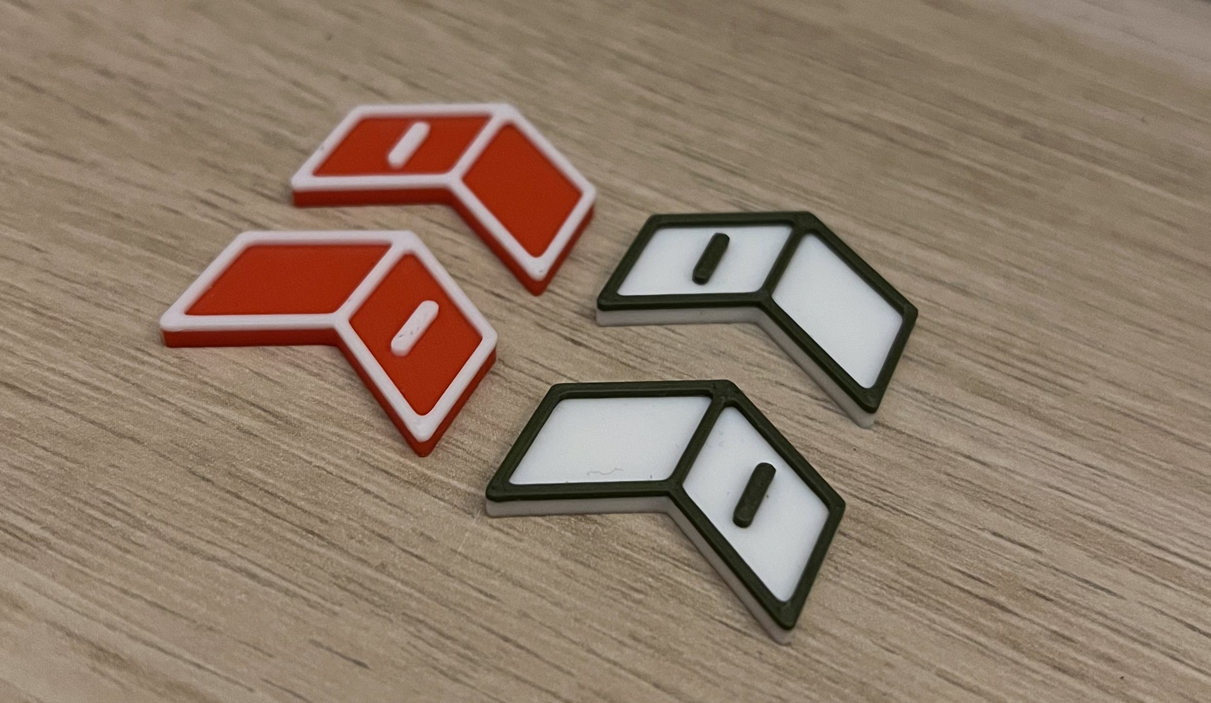 Halved TCG +1 Token