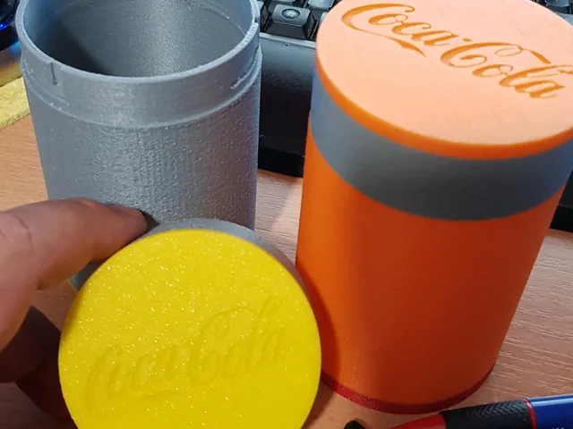 Insulated cup can holder - double wall design to stay cool - different logos
