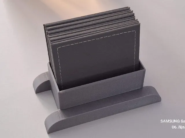 Stojan na podtácky / Coaster stand