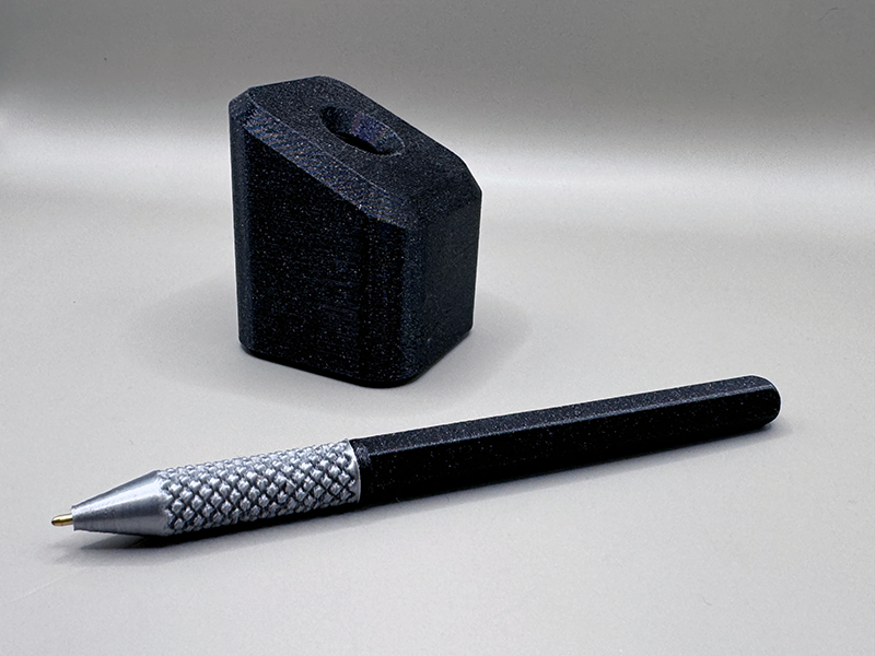 Modern Ballpoint Pen with Penholder