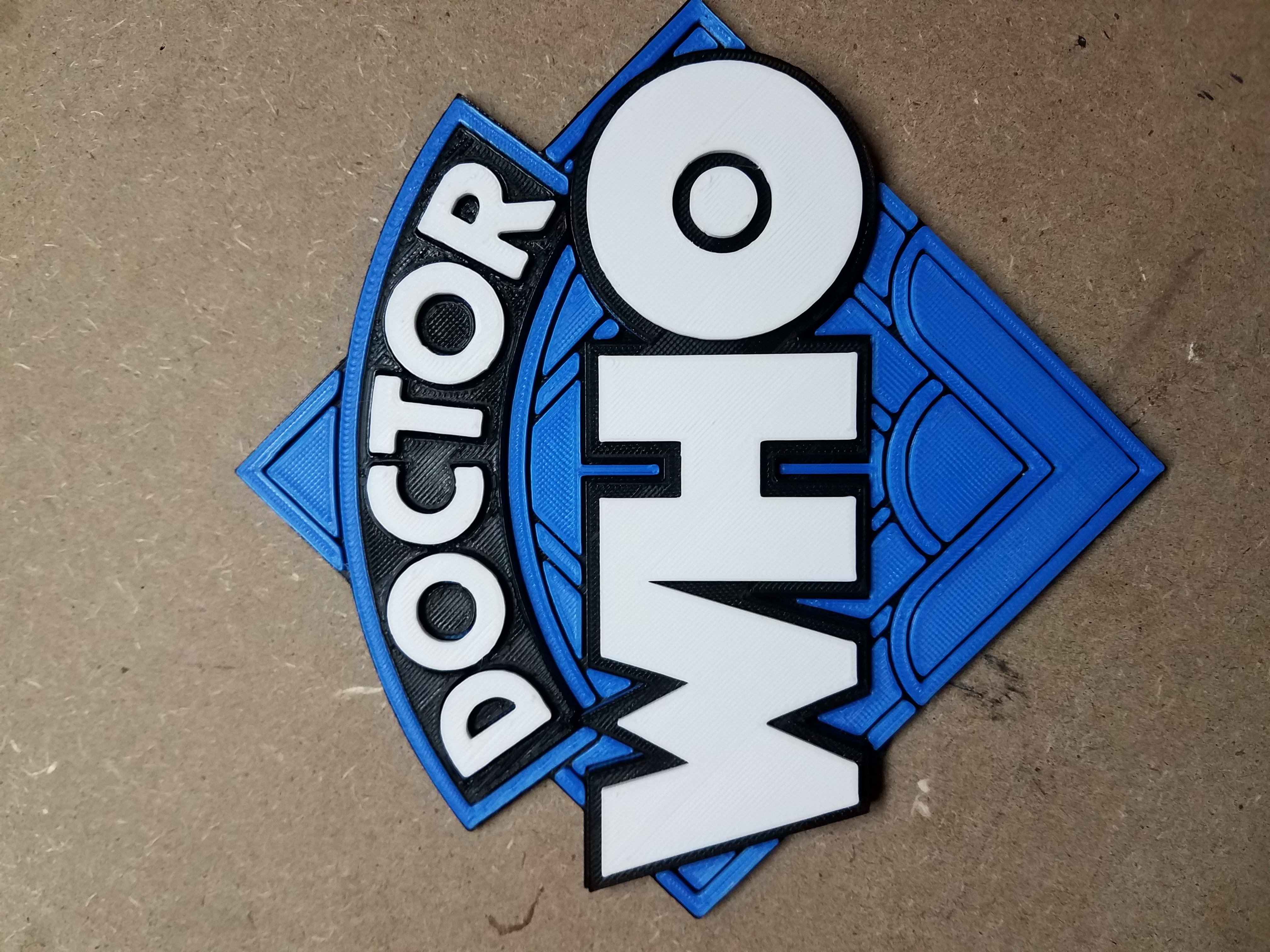 Doctor Who 1970's Logo