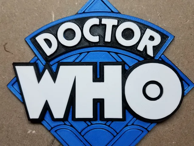 Doctor Who 1970's Logo
