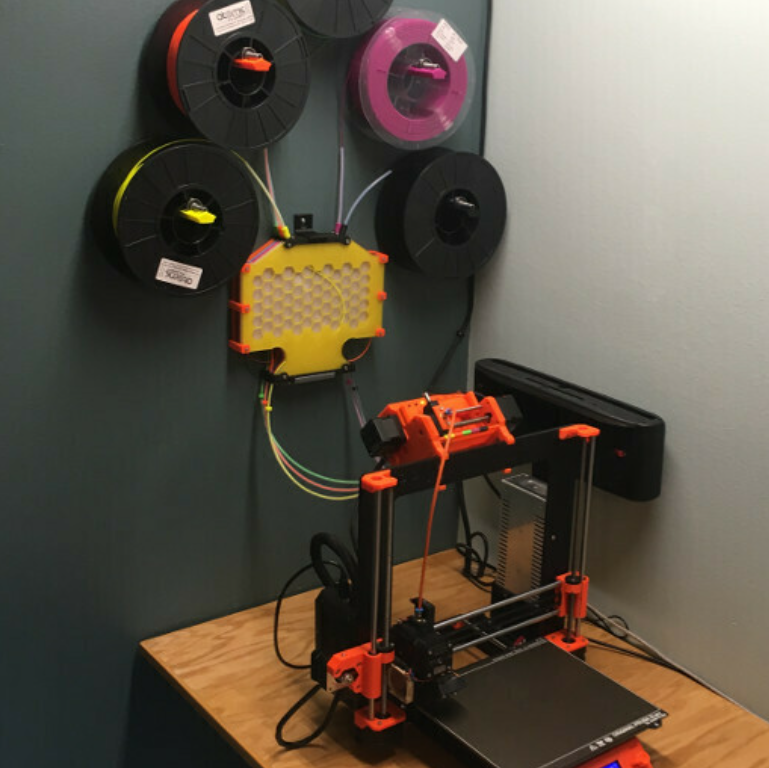 Wandhalterung für Prusa Multiple Materials 2S Filament Buffer