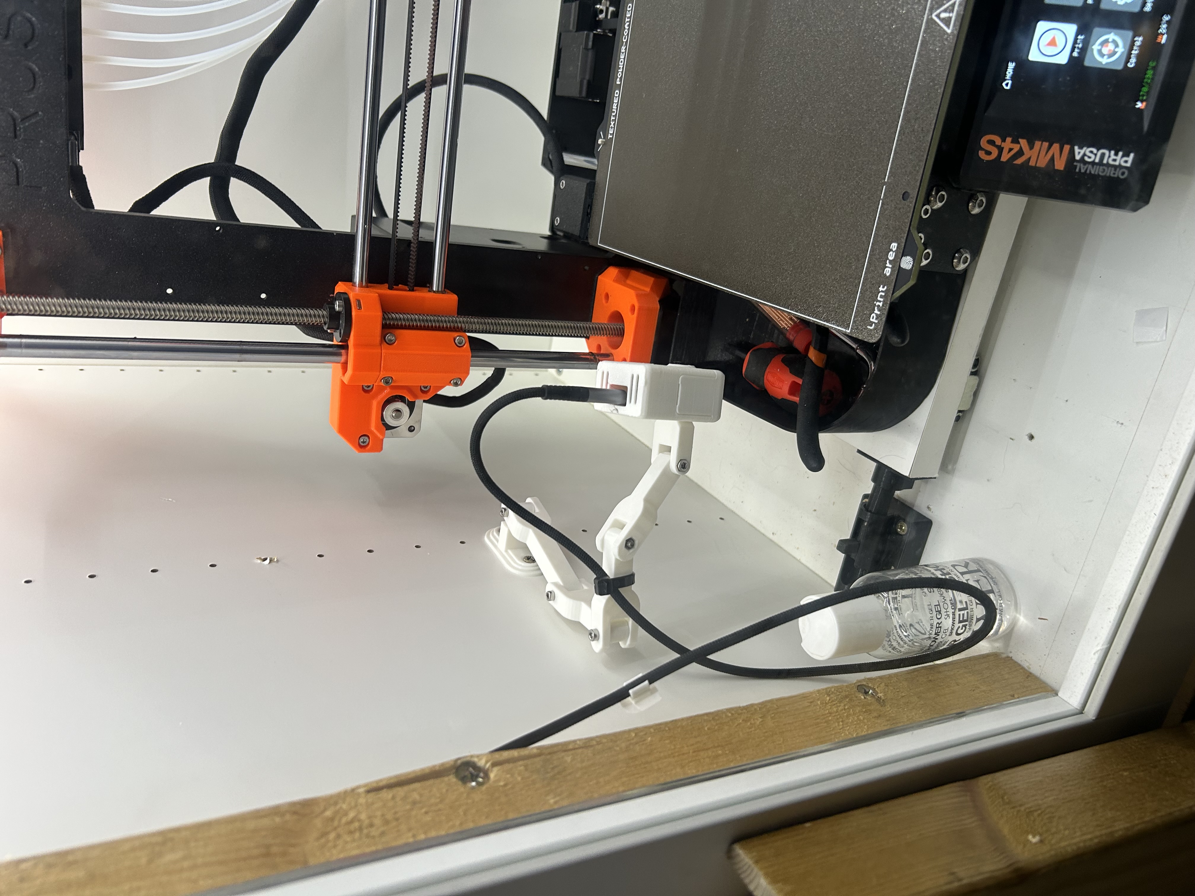 ESP32 Camera Holder and articulated arm for installation in an Ikea PLATSA