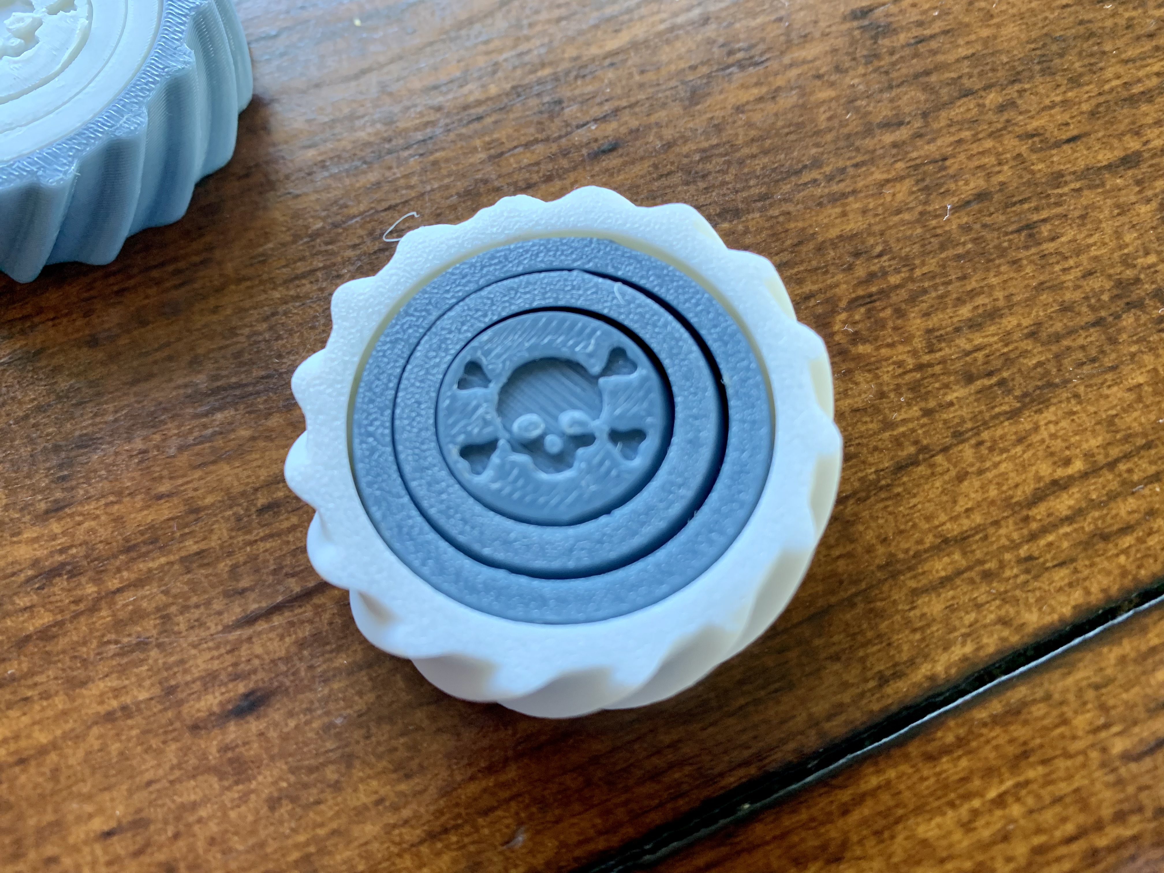 Halloween Skull Ring Fidget