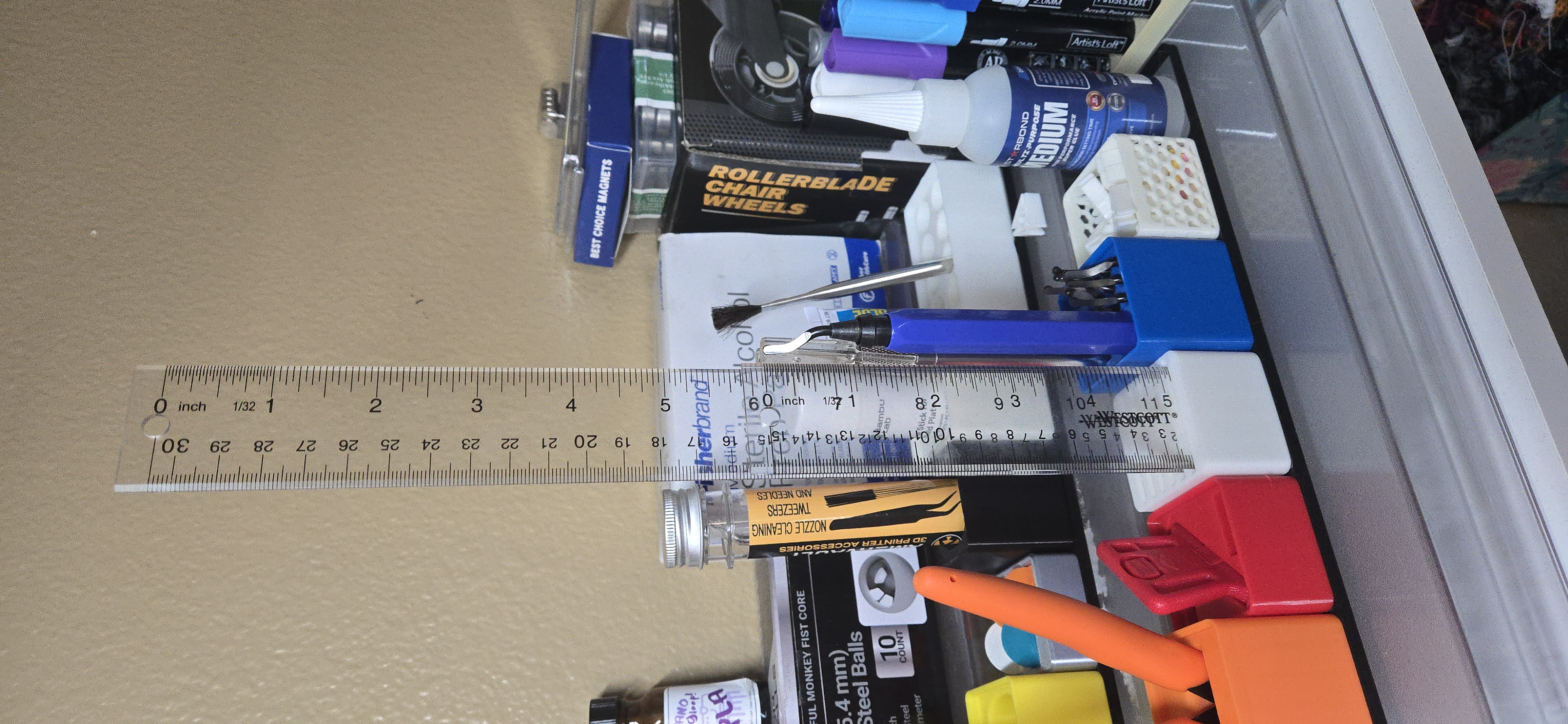 Gridfinity Ruler Holder