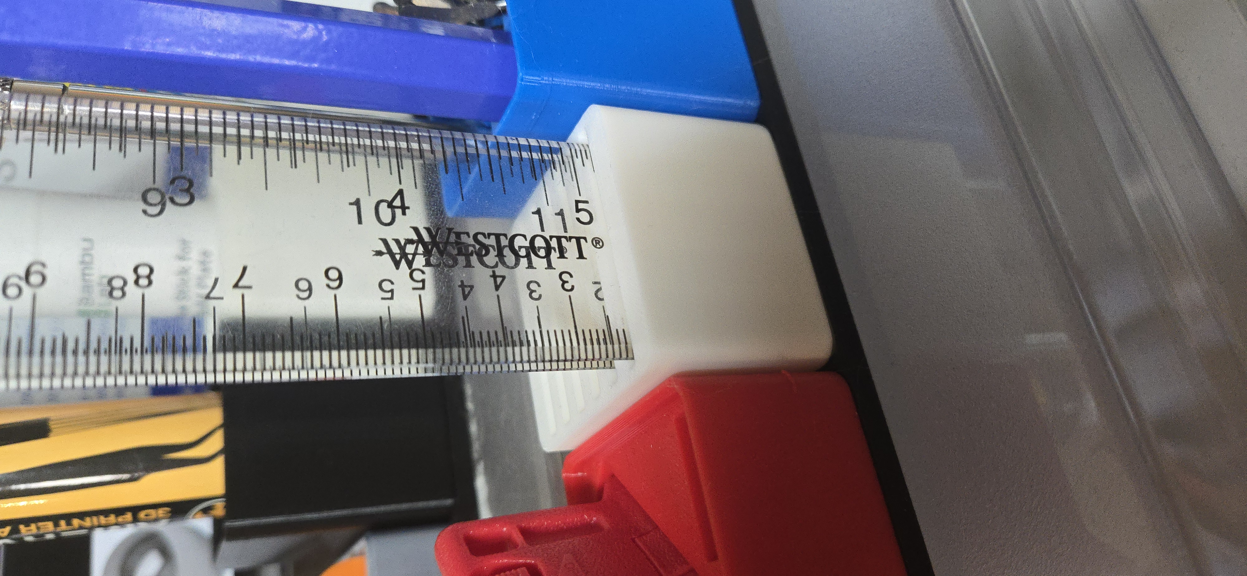 Miniatura 2 do modelo 3D Gridfinity Ruler Holder