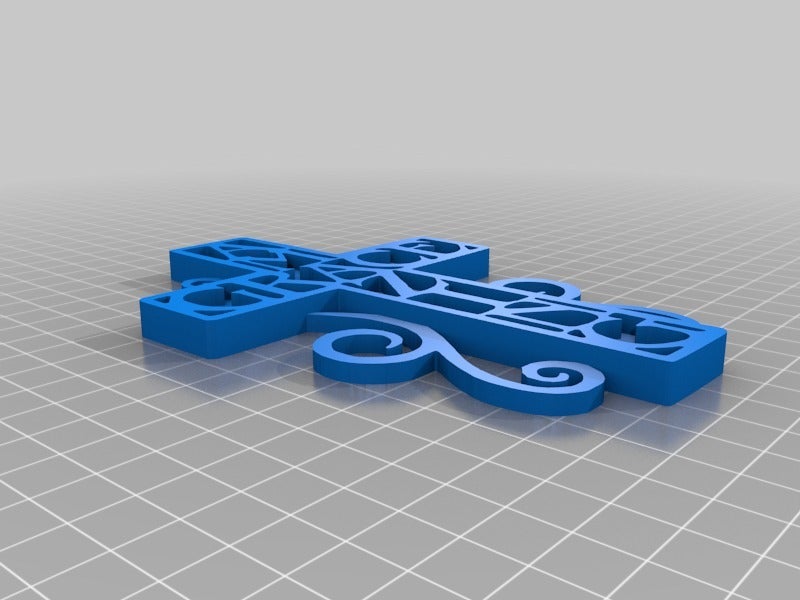 Miniatura 3 do modelo 3D Amazing Grace Cross