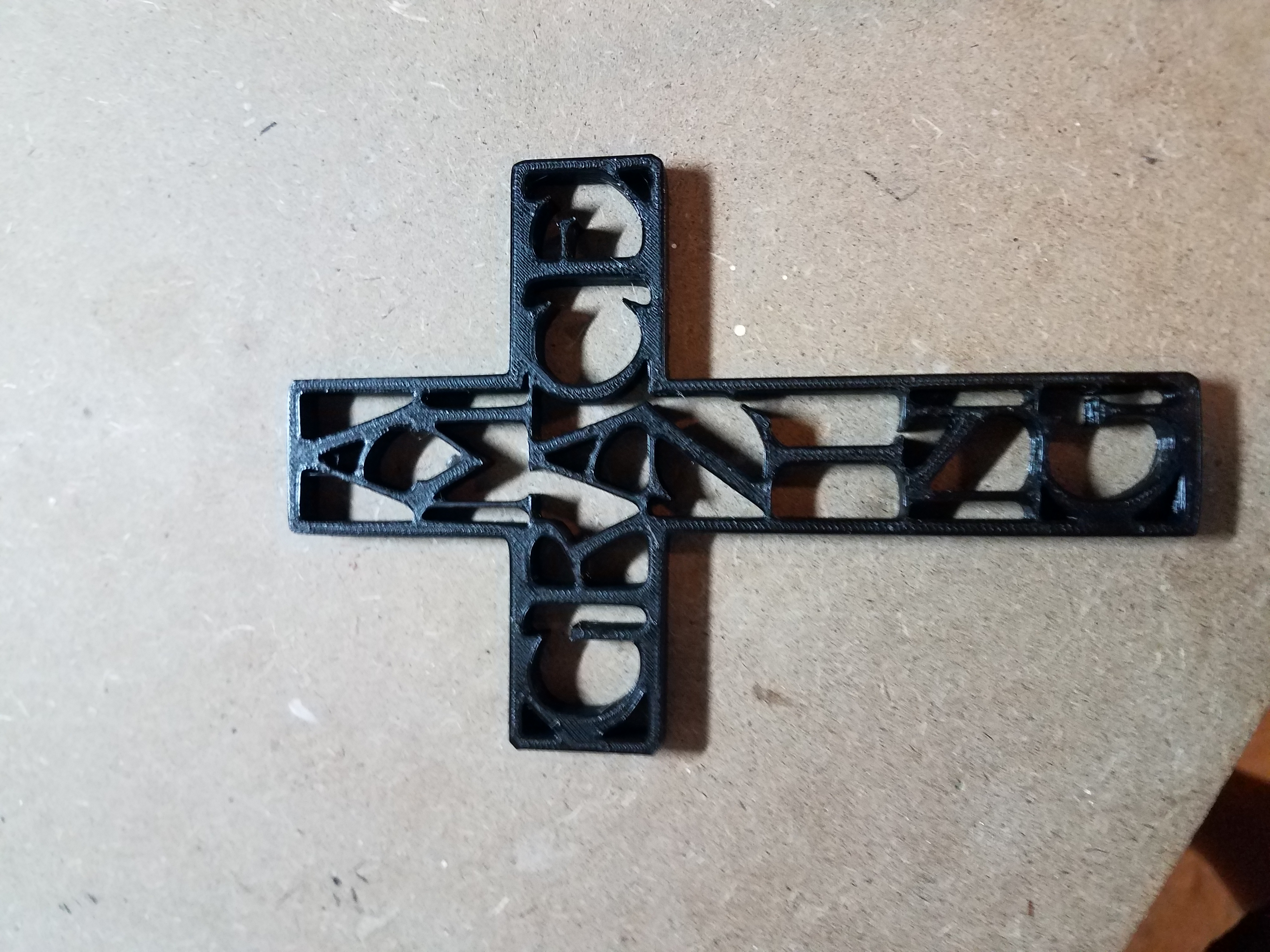Miniatura 7 do modelo 3D Amazing Grace Cross